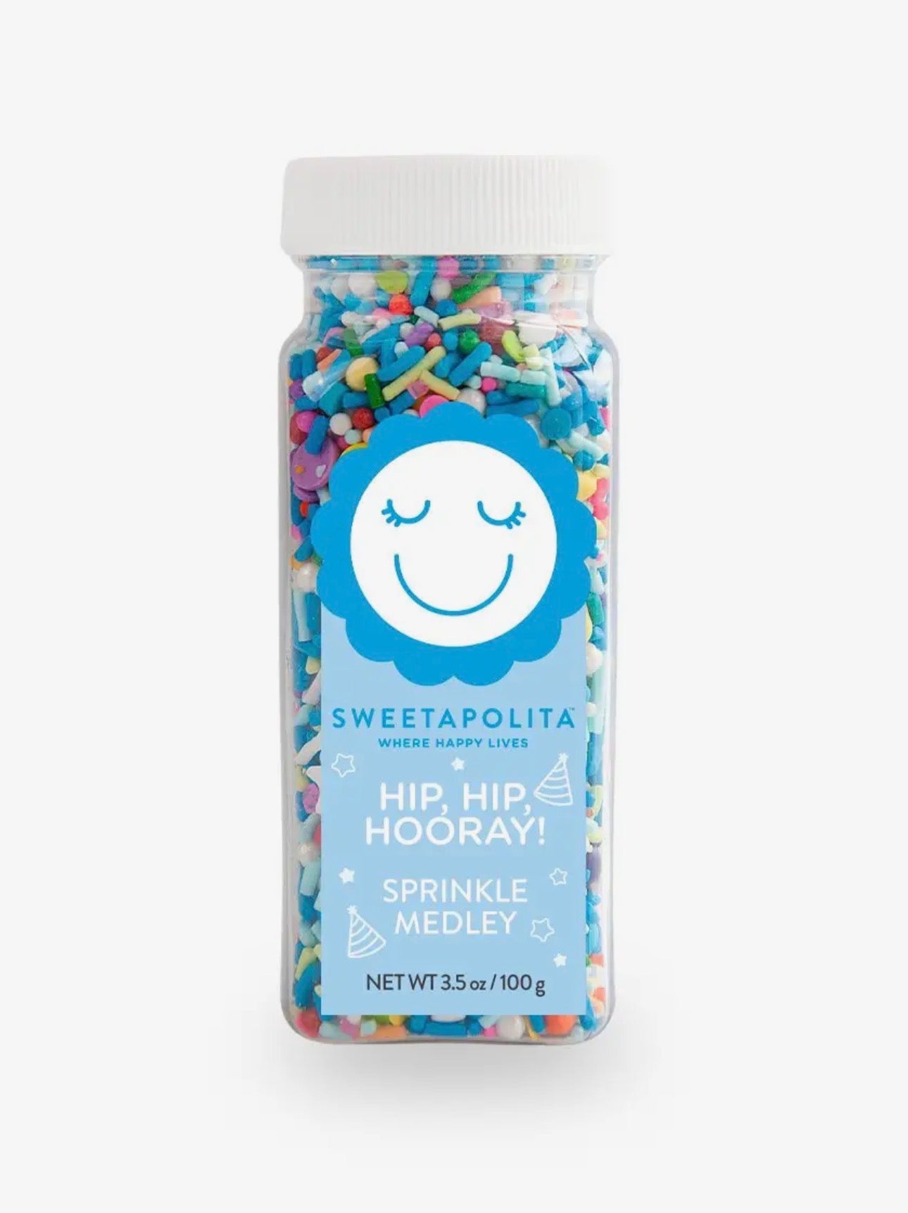 Sweetapolita Hip, Hip, Hooray! Sprinkle Medley, 4 oz