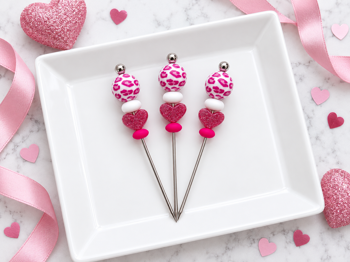 Pink Leopard Sparkle Cookie Scribes