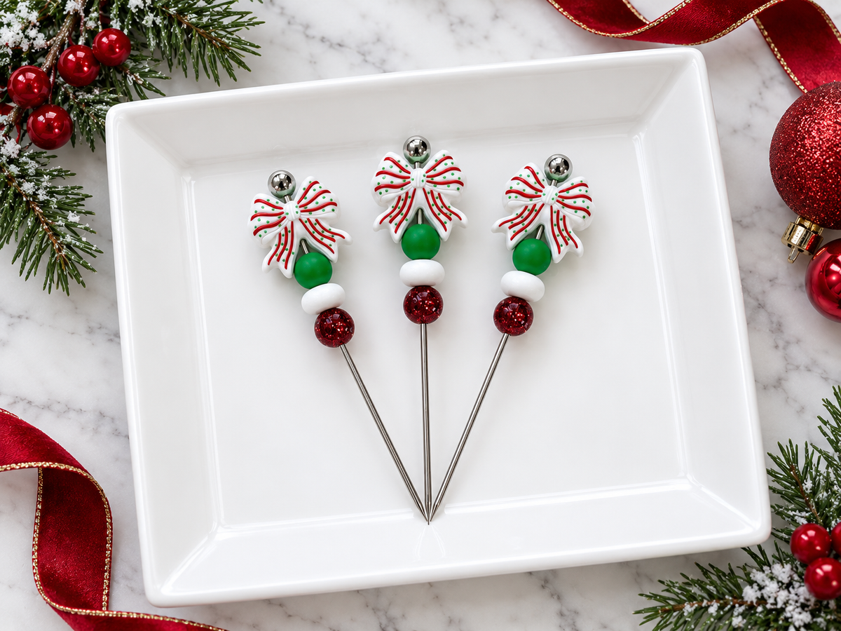 Peppermint Bow Cookie Scribe