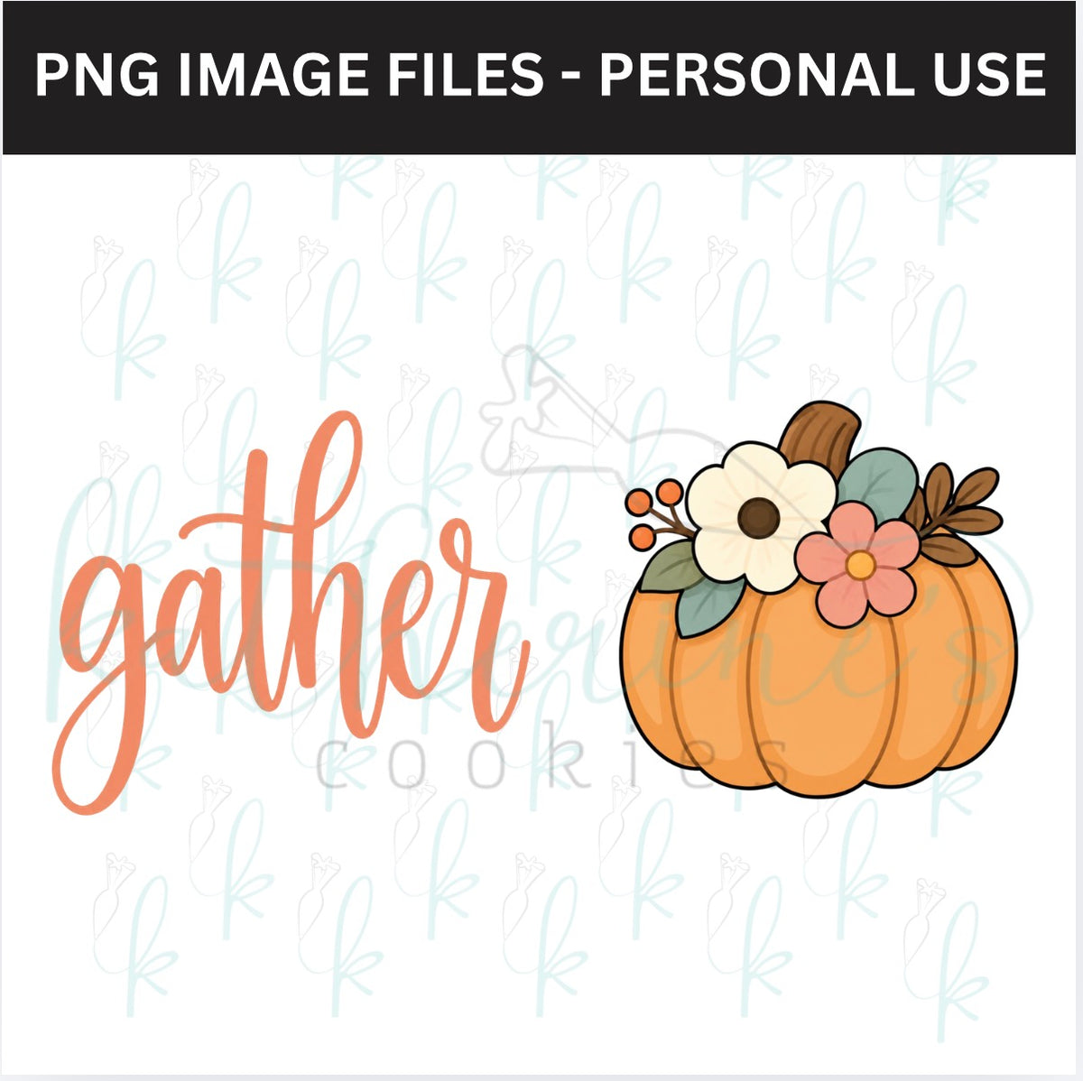 Gather PNG Images - set of 2