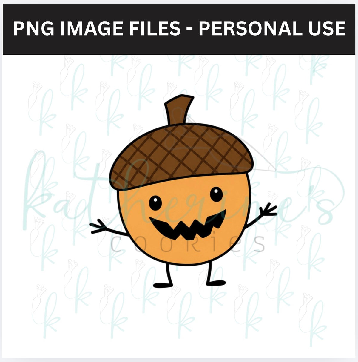 Halloween Acorn PNG Image