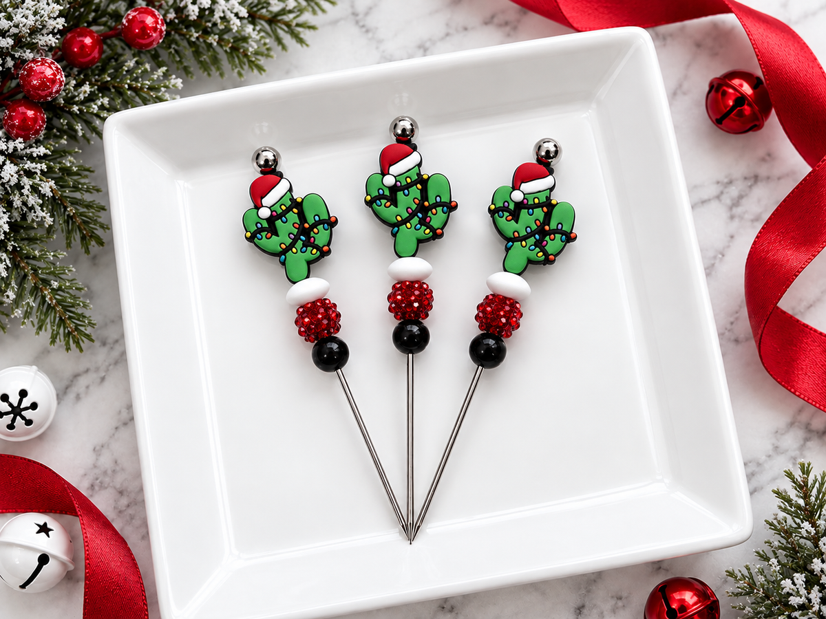 Christmas Cactus Cookie Scribe