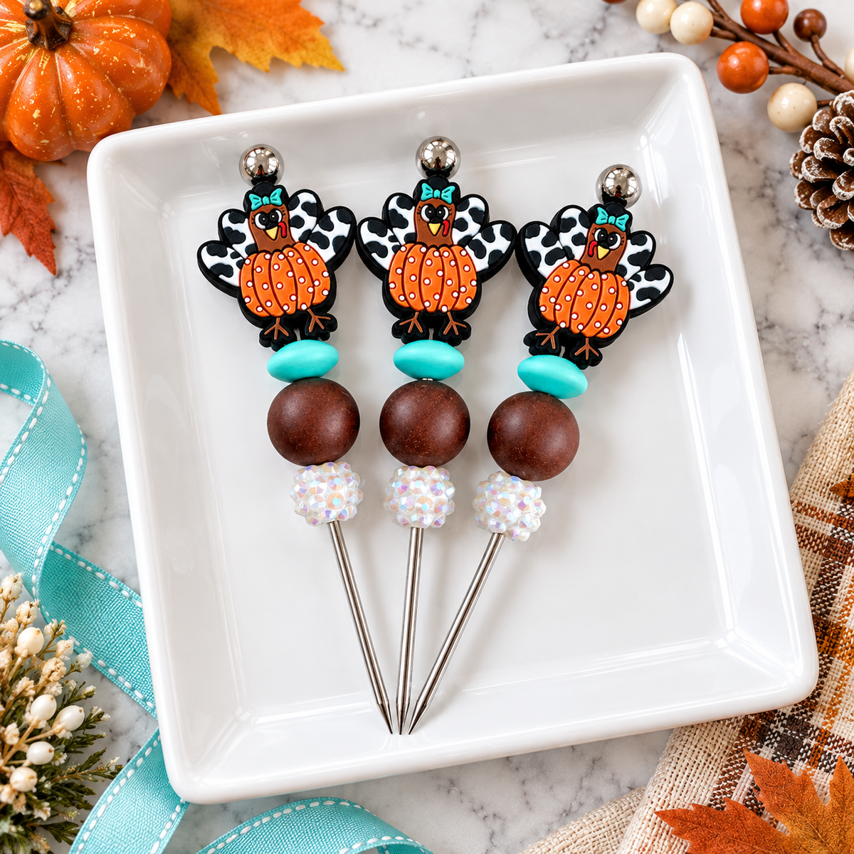 Pumpkin Turkey Cookie Scribe