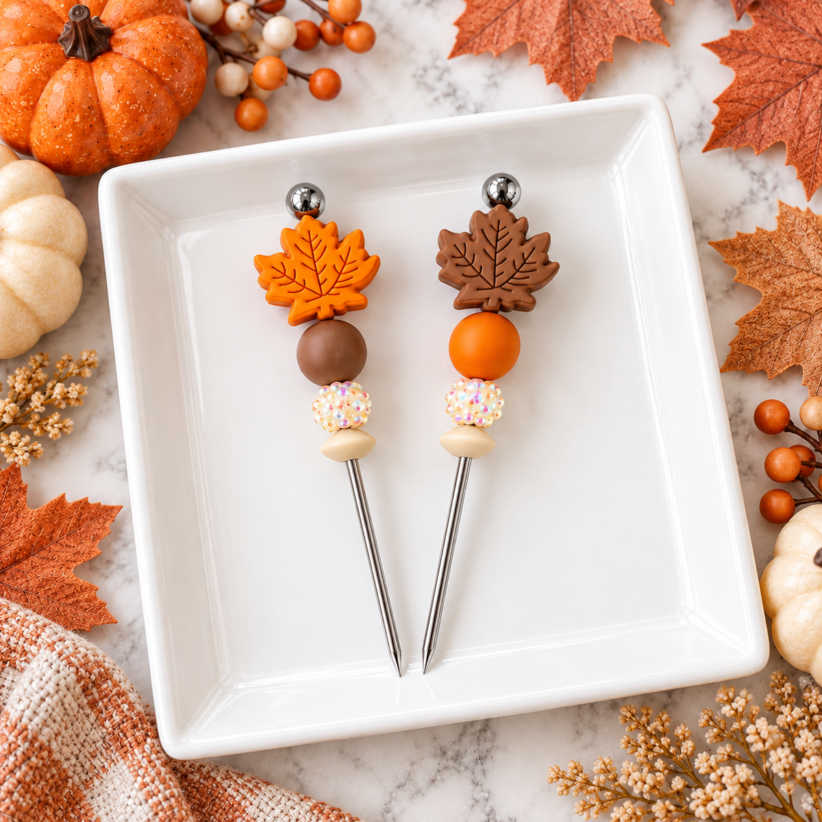 Fall Leaves Cookie Scribes