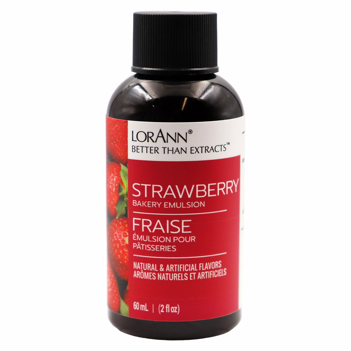 Lorann Strawberry Baking Emulsion, No Added Color, 2oz