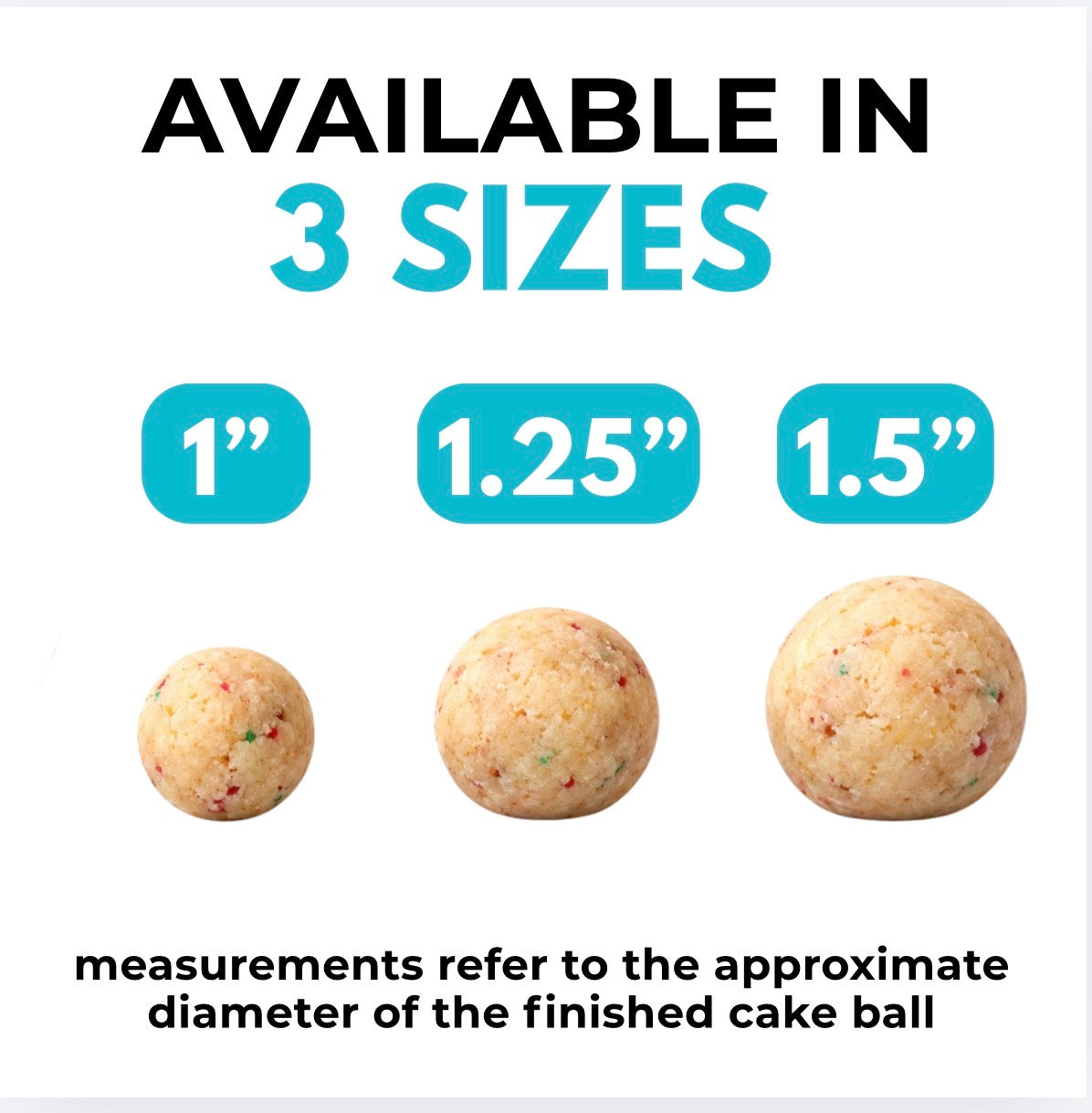 Cake Pop Roller | Round Cake Pop Maker | 3 Sizes Available