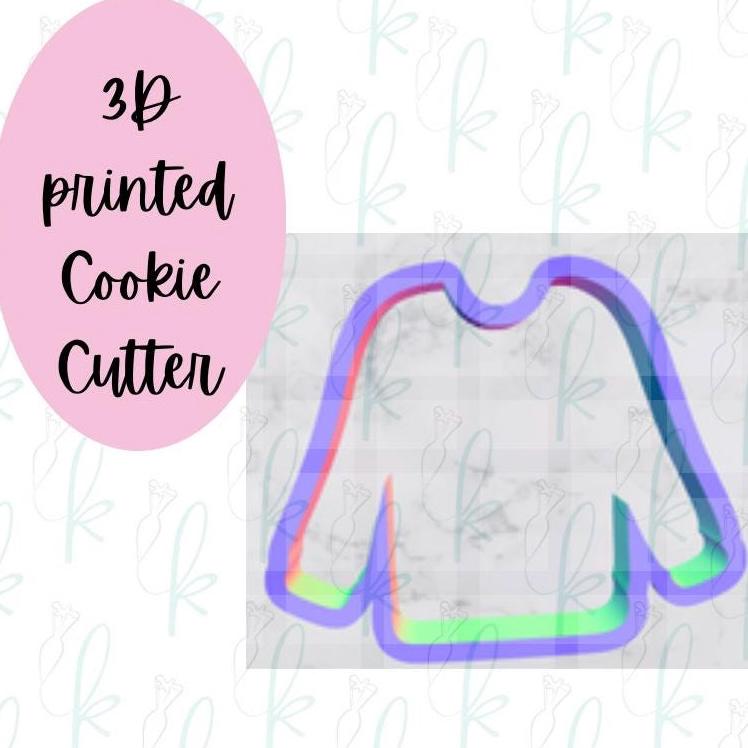 Christmas Sweater Cookie Cutter