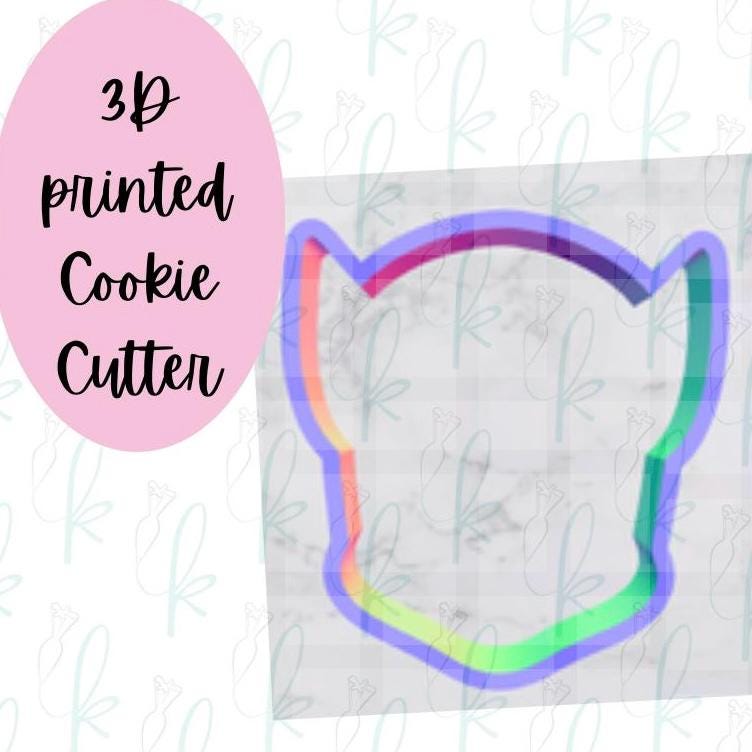 Blue Police Dog Cookie Cutter