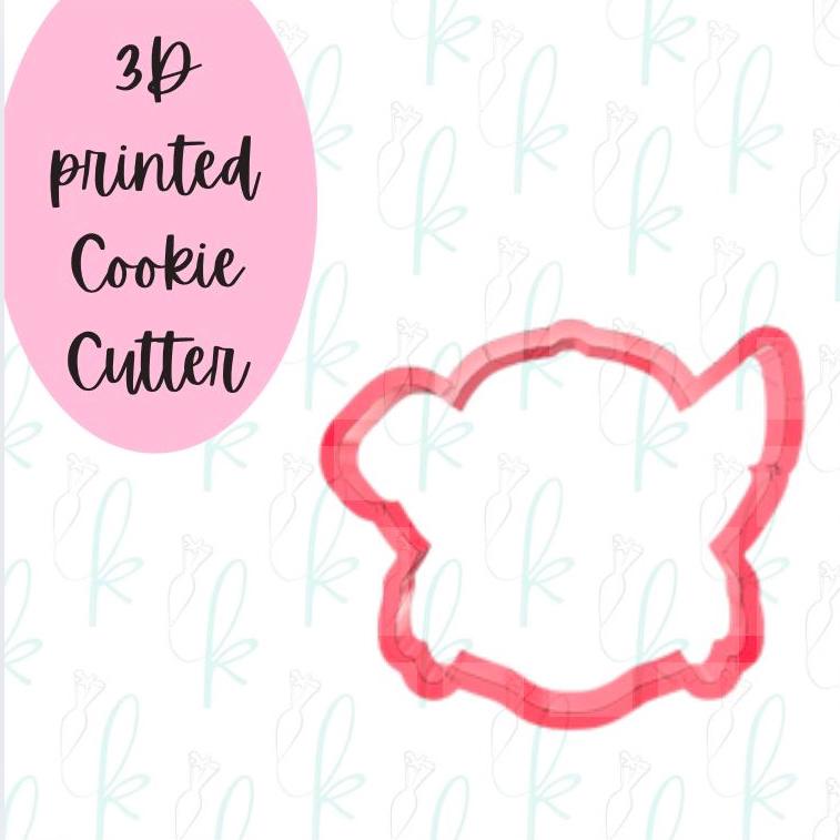 Green Dog Cookie Cutter