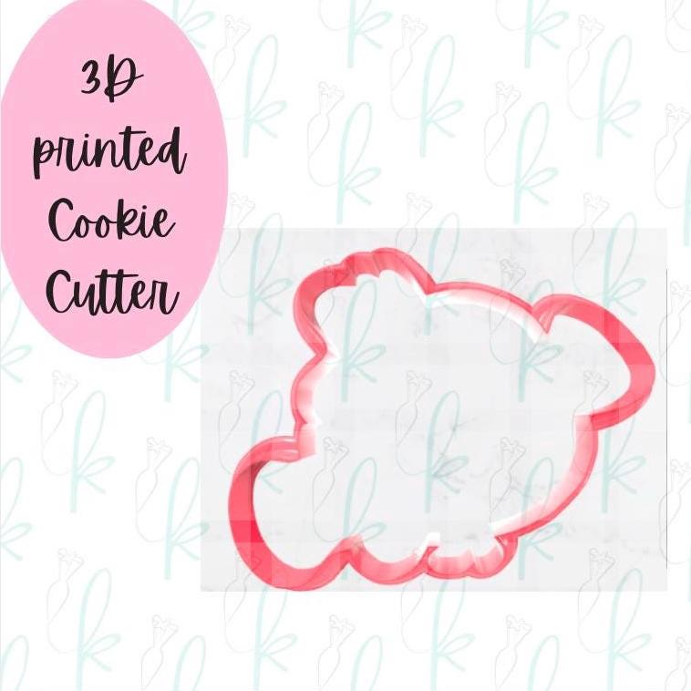 Orange Fish Character Cookie Cutter