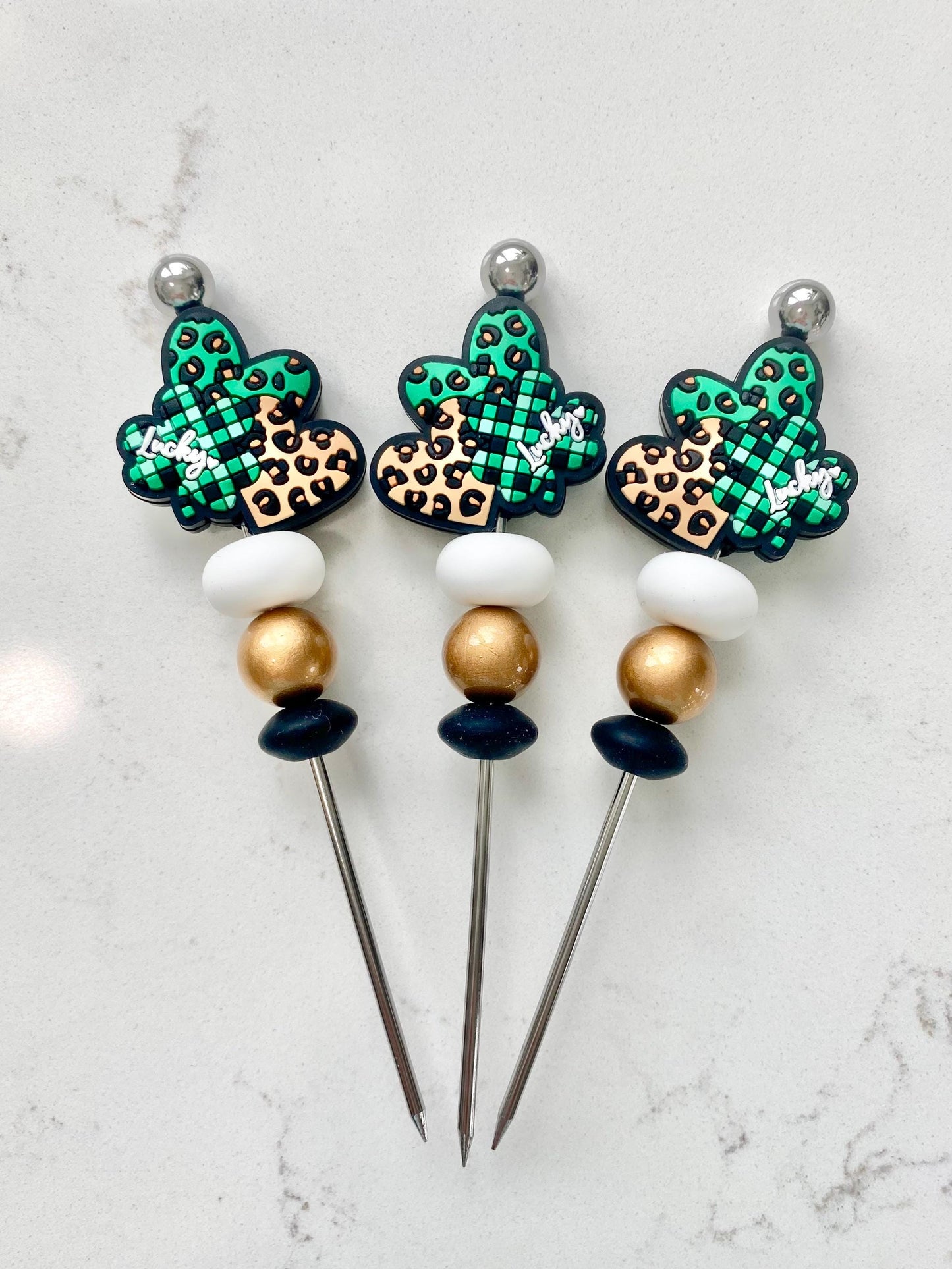 Lucky Leopard Shamrock Cookie Scribes