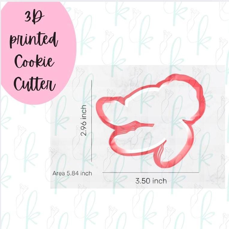 Cute Turtle Character Cookie Cutter