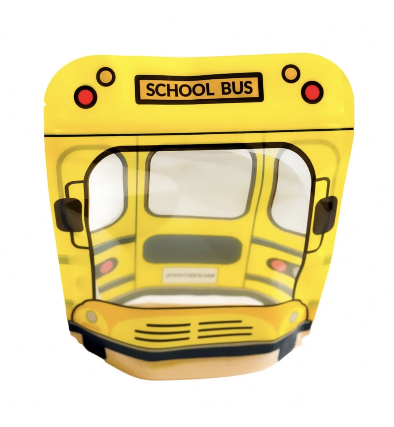 School Bus Cookie Bag | Cookie Countess Back to School Cookie Packaging Bags | Set of 10 Bags