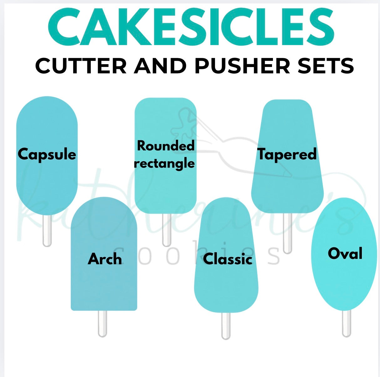 Cakesicles - Cake Pop Cutters and Pushers