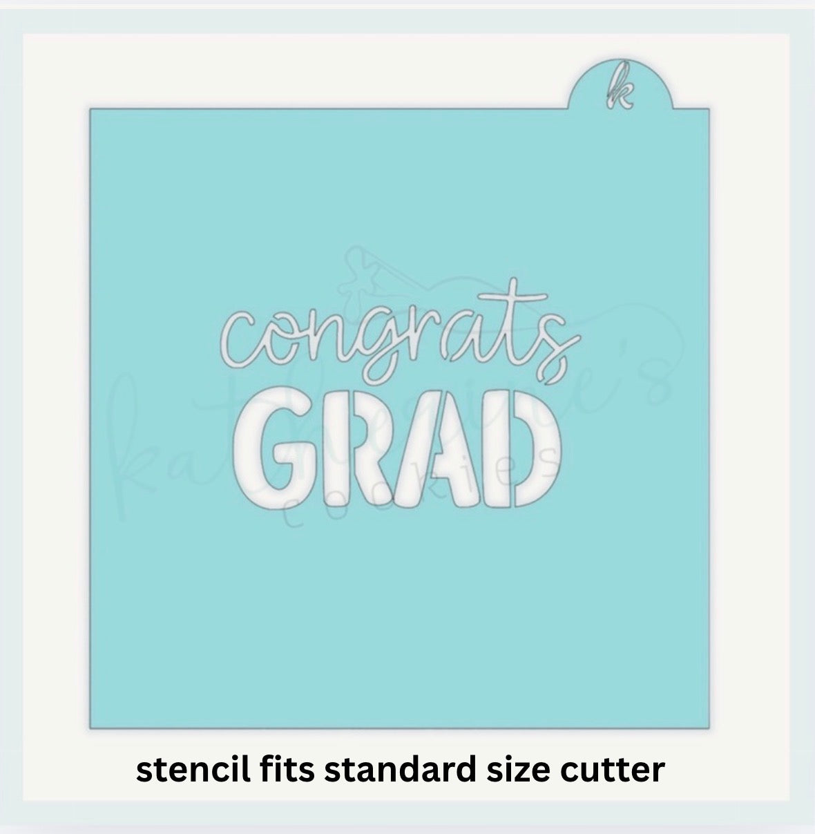 Congrats Grad Cookie Cutter