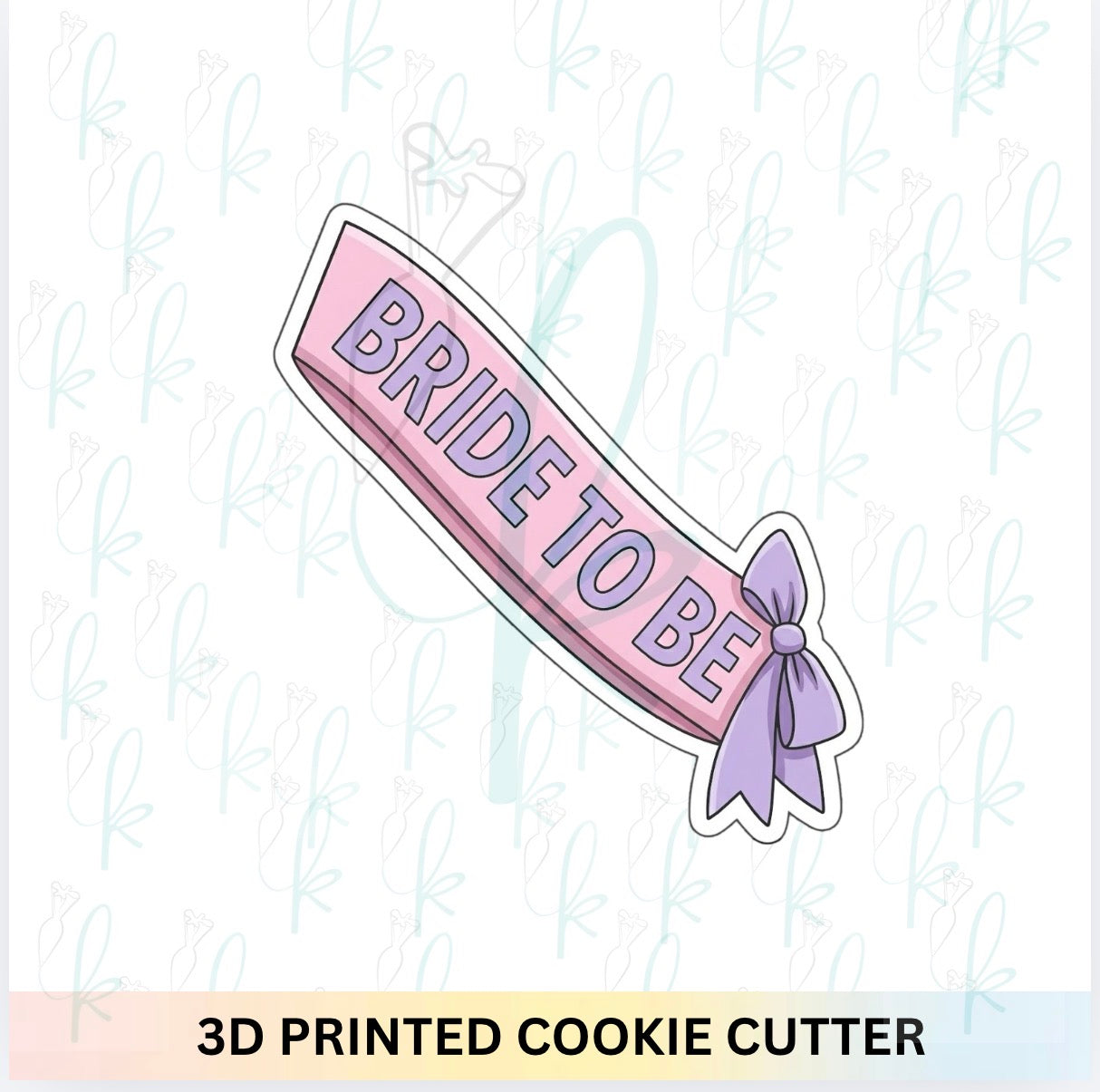 Sash Cookie Cutter