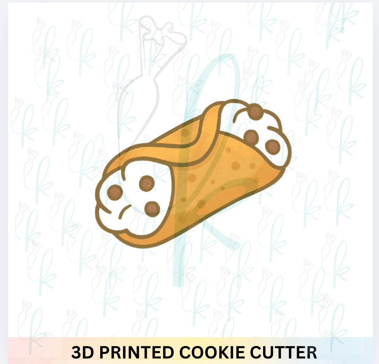 Cannoli Cookie Cutter
