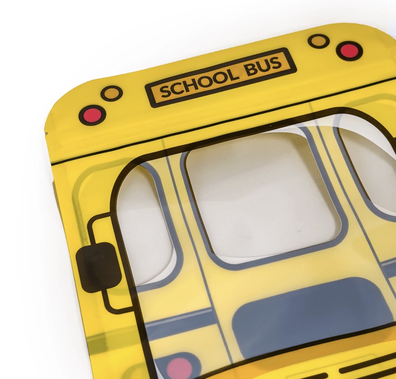 School Bus Cookie Bag | Cookie Countess Back to School Cookie Packaging Bags | Set of 10 Bags