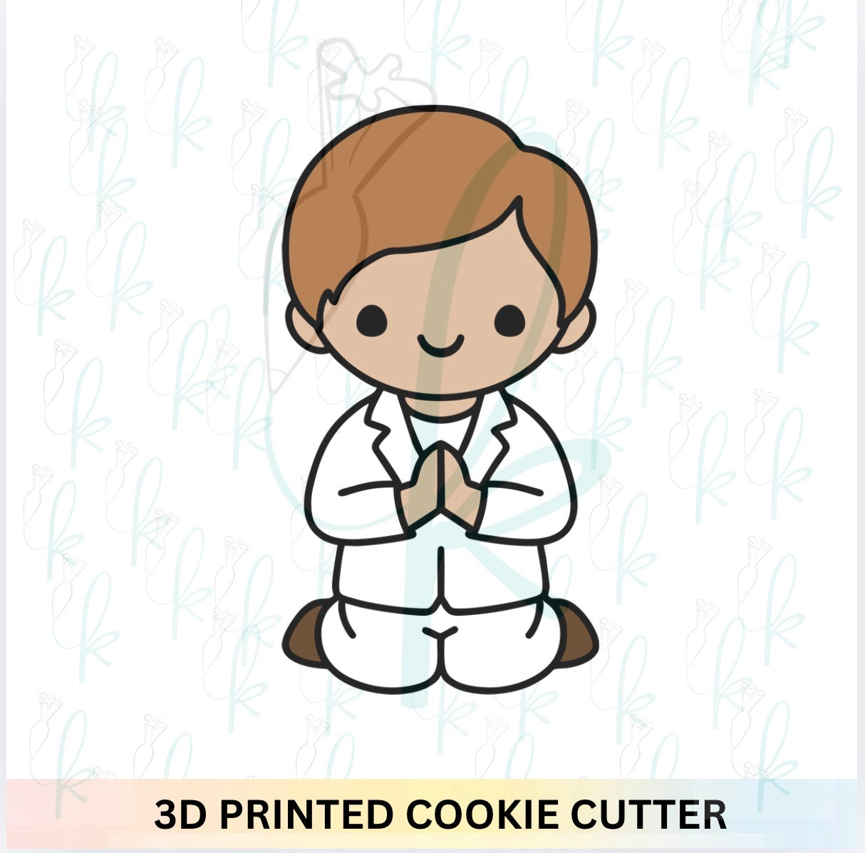 Praying Boy Cookie Cutter