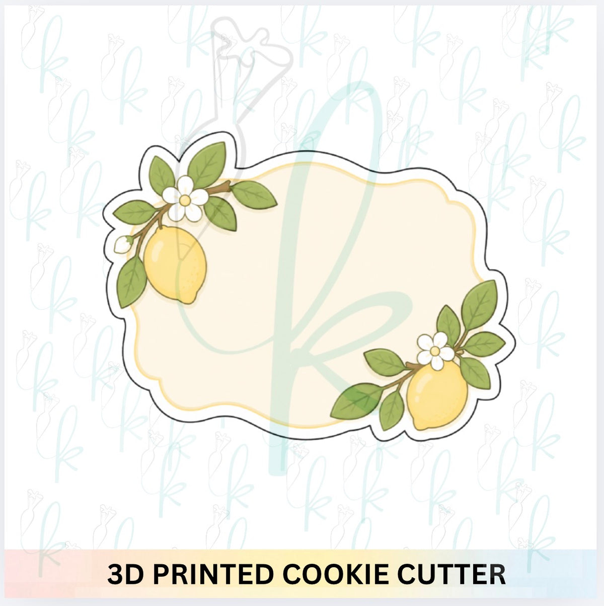 Main Squeeze Plaque Cookie Cutter