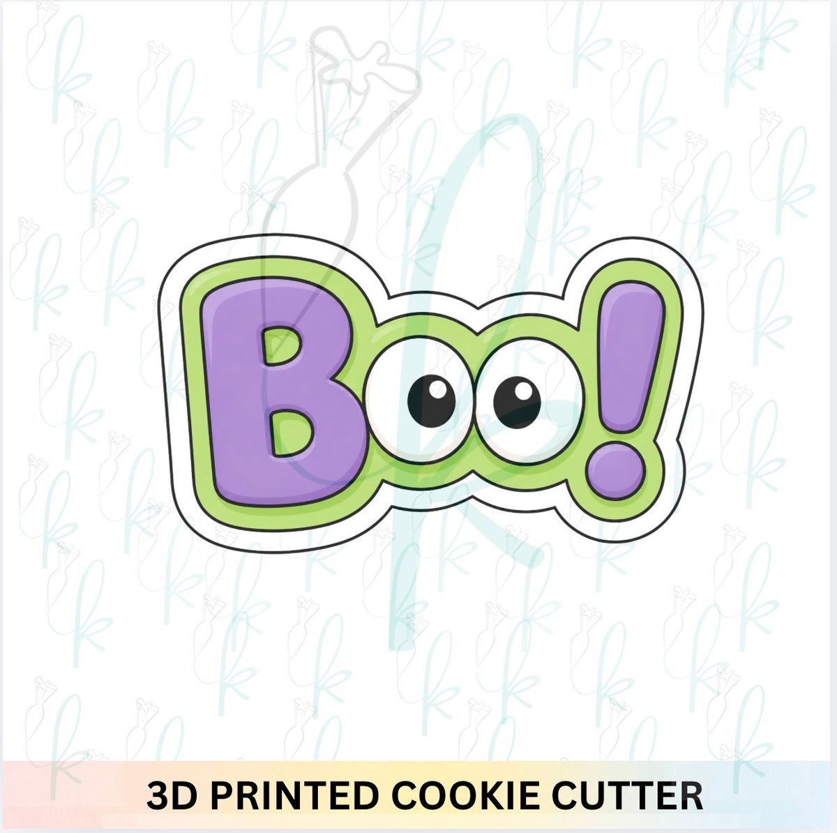 Boo! Plaque Cookie Cutter
