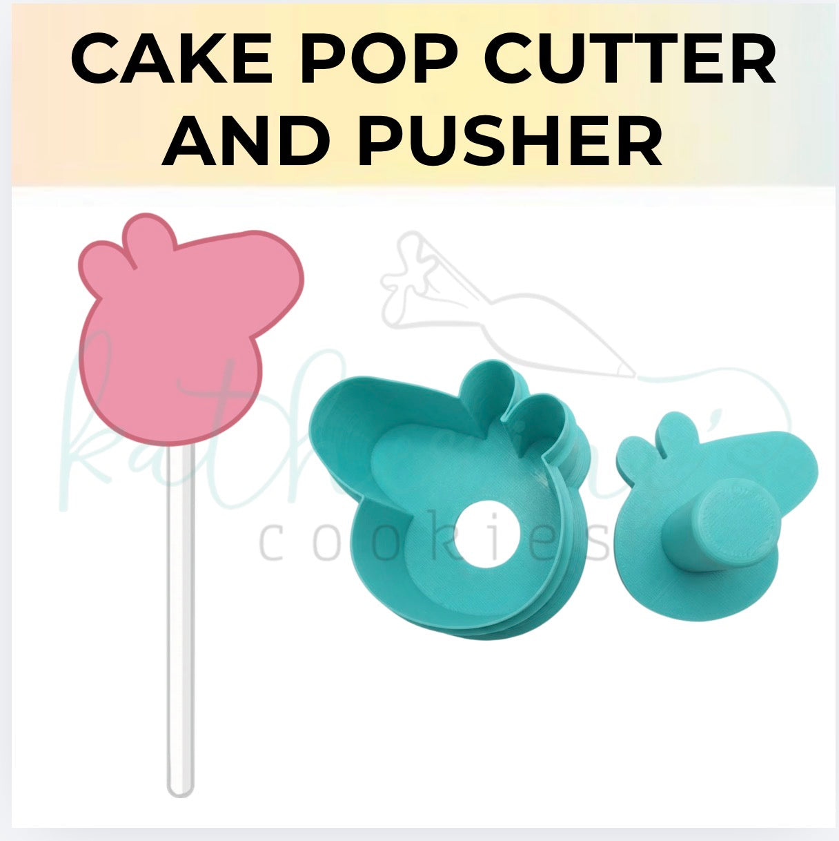 Pig - Cake Pop Cutter and Pusher