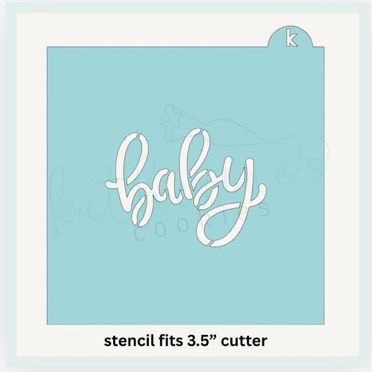 Baby Plaque Cookie Cutter