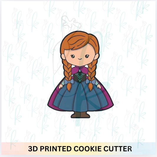Snow Princess 2 Cookie Cutter