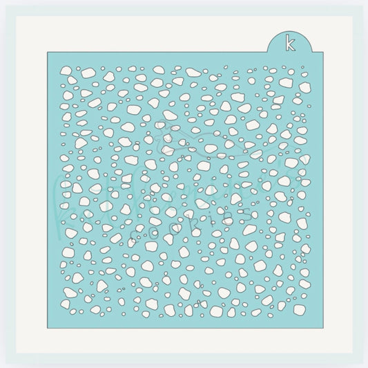Dalmatian Print Cookie Stencil