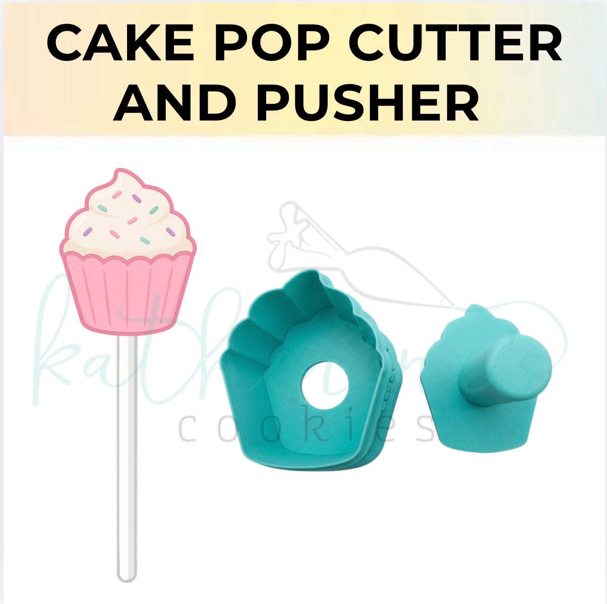 Cupcake - Cake Pop Cutter and Pusher