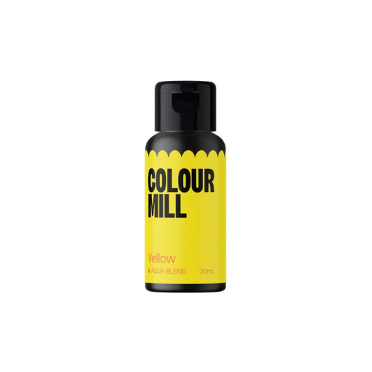 Yellow - Aqua Blend - Colour Mill 20 ml food color