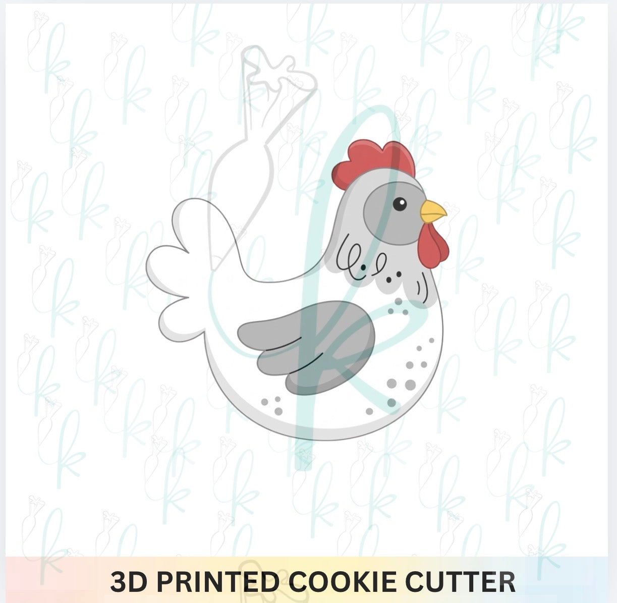 Chicken Cookie Cutter