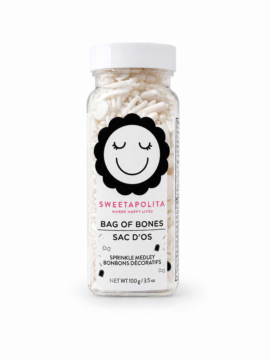 Sweetapolita Bag of Bones Sprinkle Medley, 4 oz