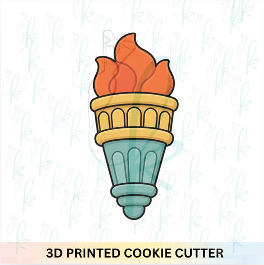 Liberty Torch Cookie Cutter