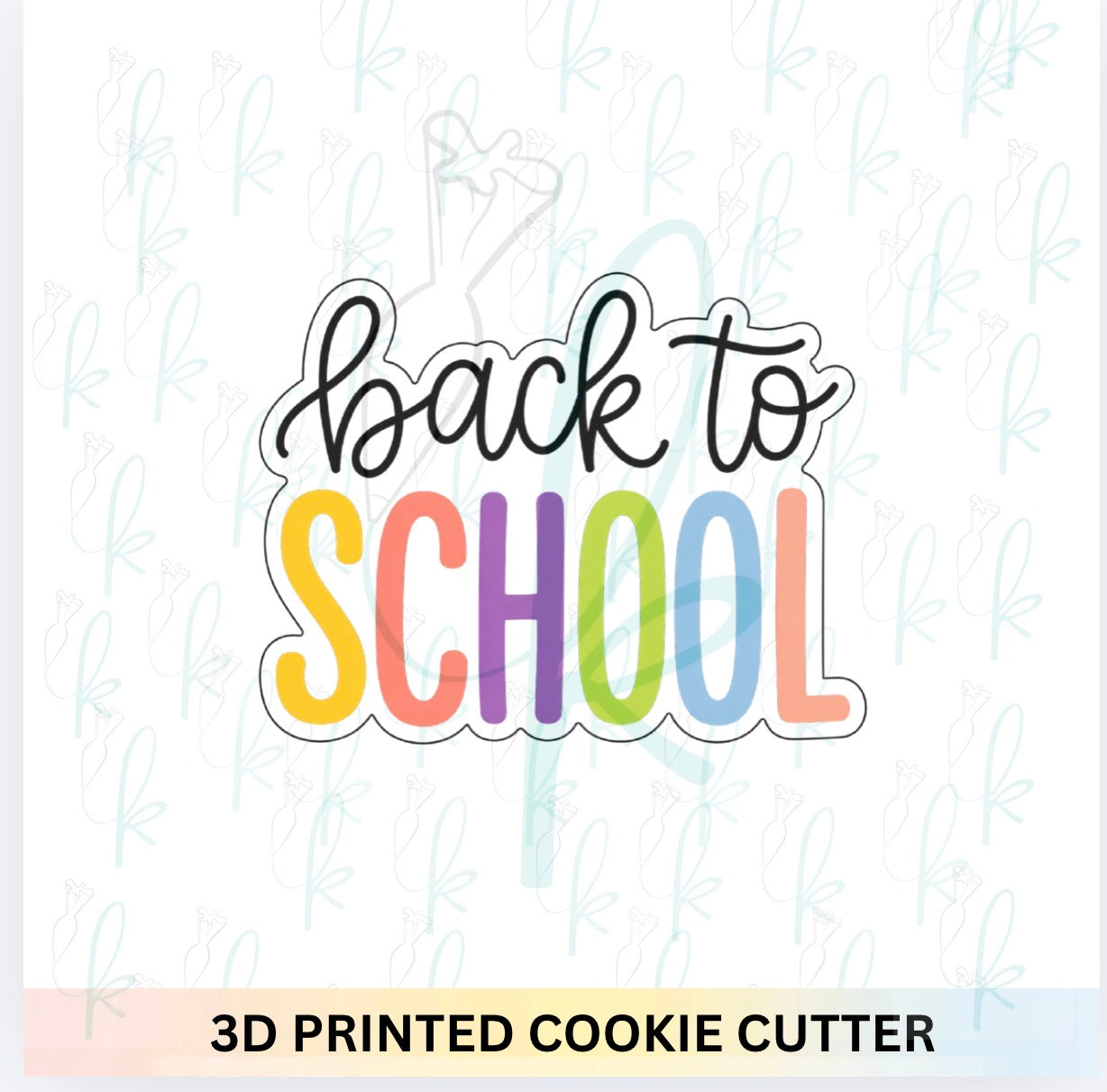 Back to School Cookie Cutter