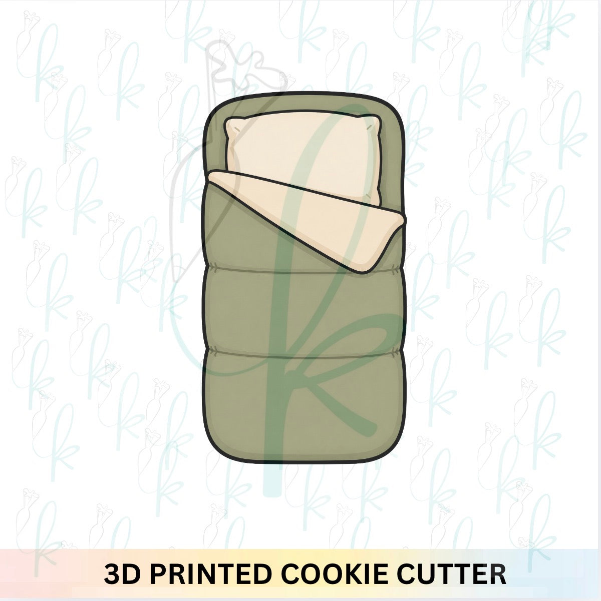 Sleeping Bag Cookie Cutter