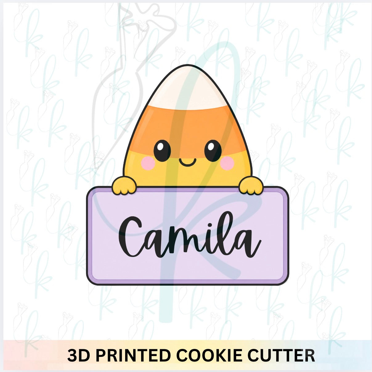 Candy Corn Plaque Cookie Cutter