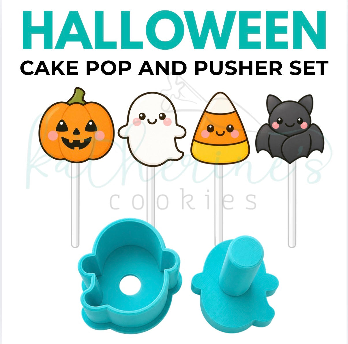 Halloween Set - Cake Pop Cutters and Pushers (Copy)