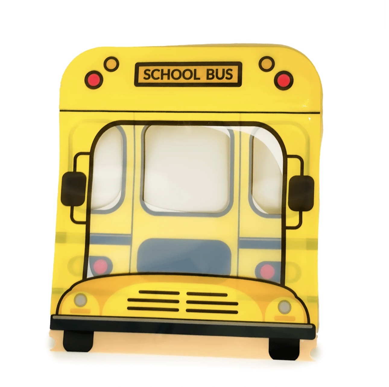 School Bus Cookie Bag | Cookie Countess Back to School Cookie Packaging Bags | Set of 10 Bags