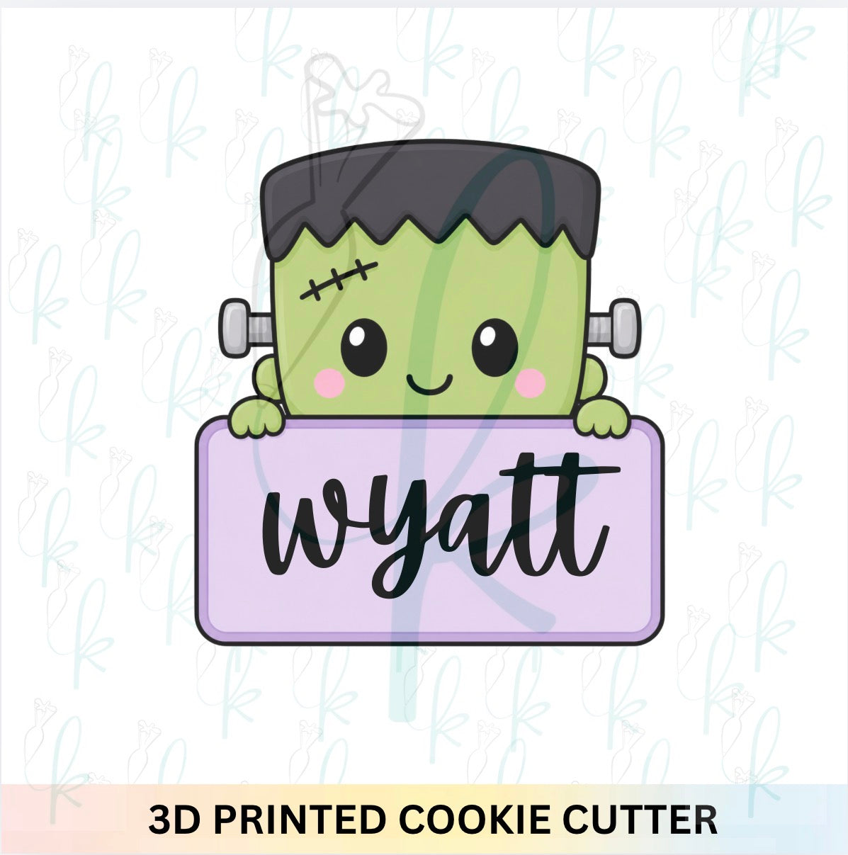 Frankie Plaque Cookie Cutter