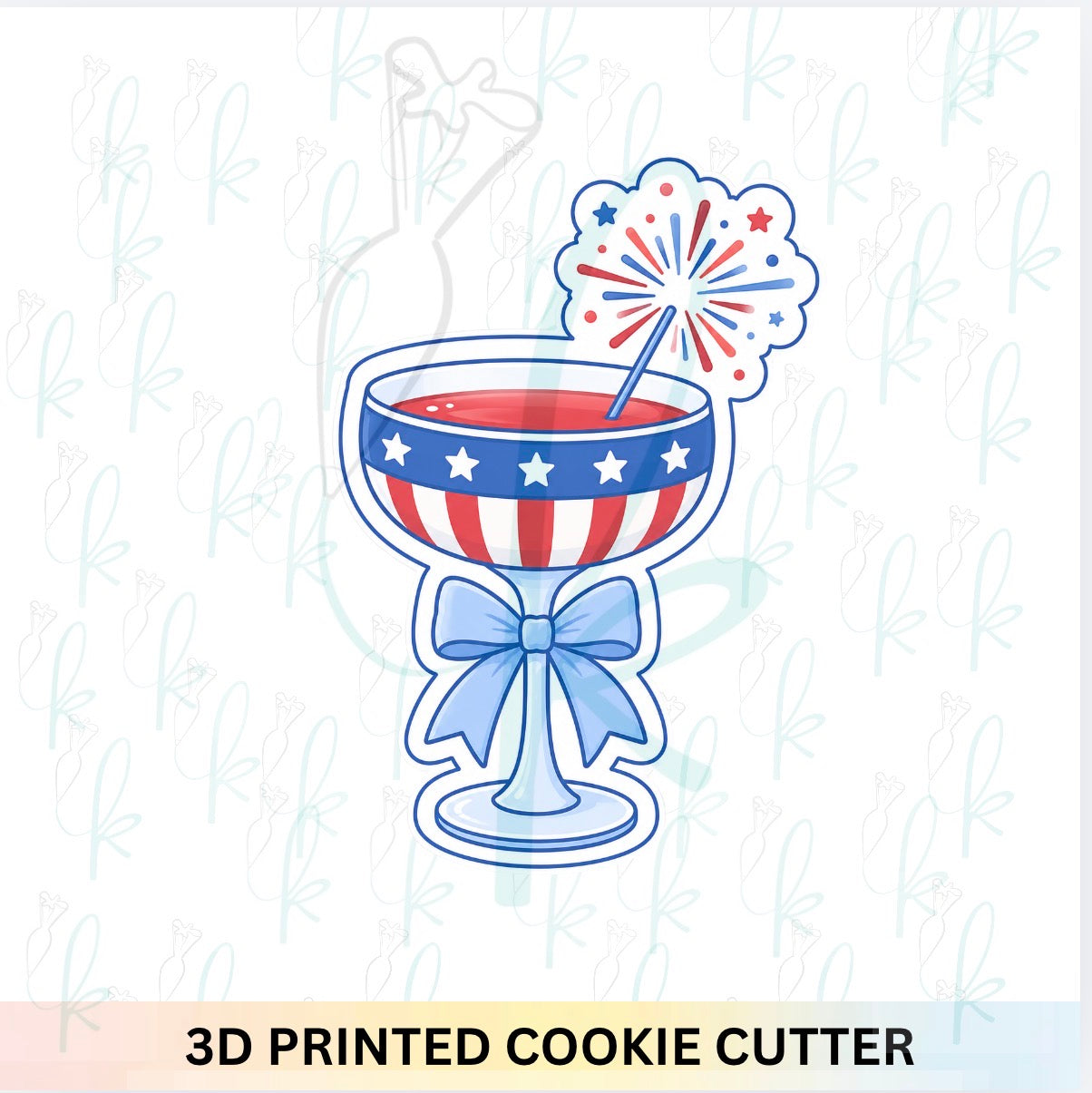Sparkler Cocktail Cookie Cutter