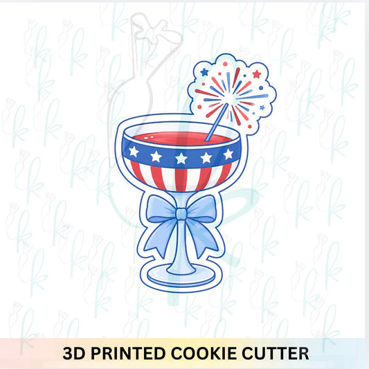 Sparkler Cocktail Cookie Cutter