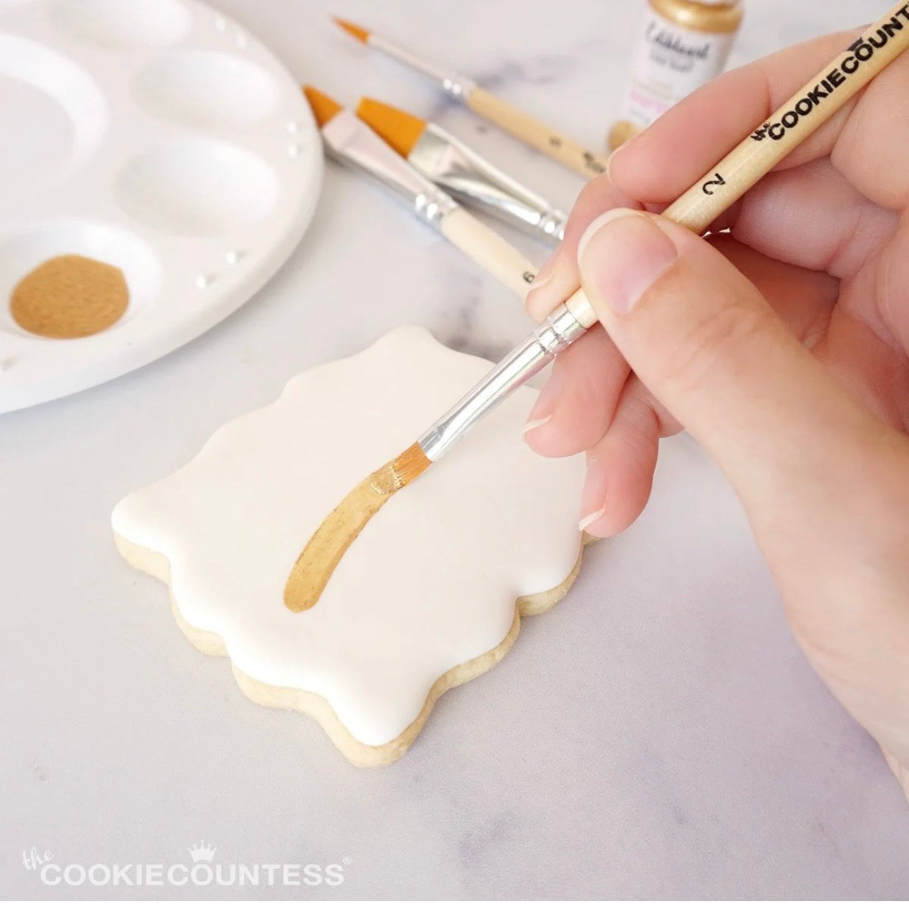 Food Safe Brushes Set of 6 | Cookie Countess