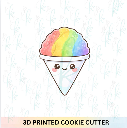 Snow Cone Cookie Cutter