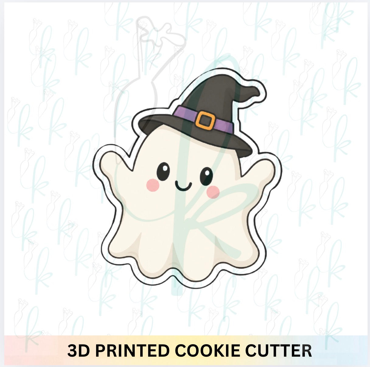 Witch Hat Ghost Cookie Cutter