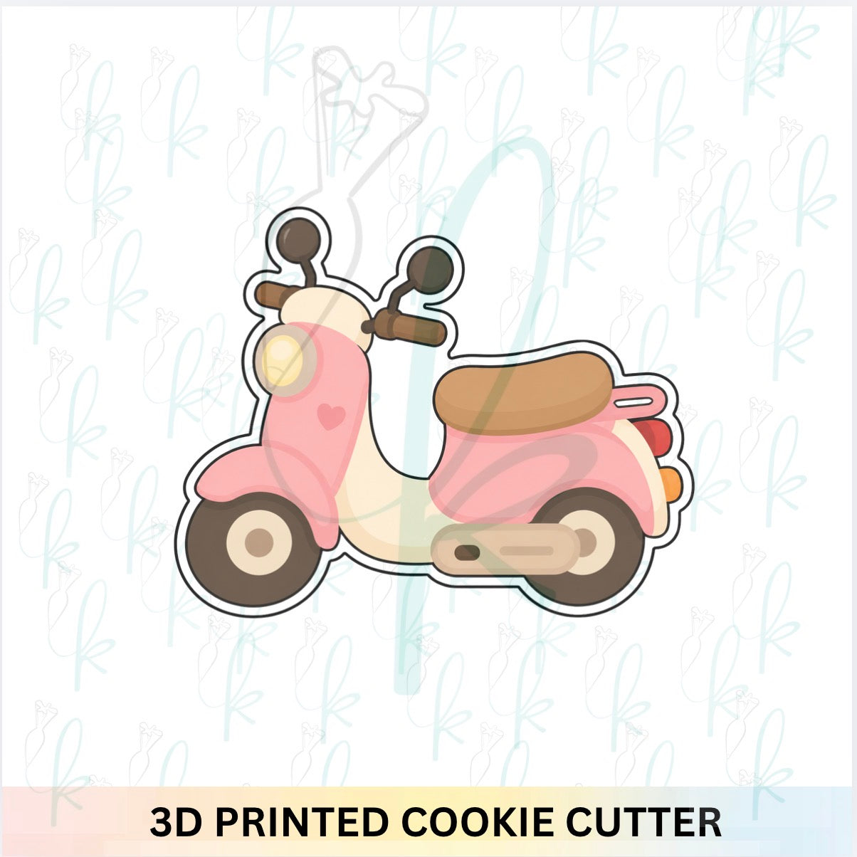 Moped Cookie Cutter