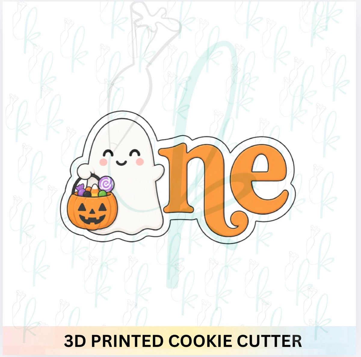 Ghost “One” 3D Printed Cookie Cutter