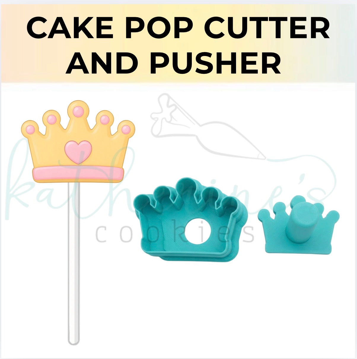 Crown - Cake Pop Cutter and Pusher