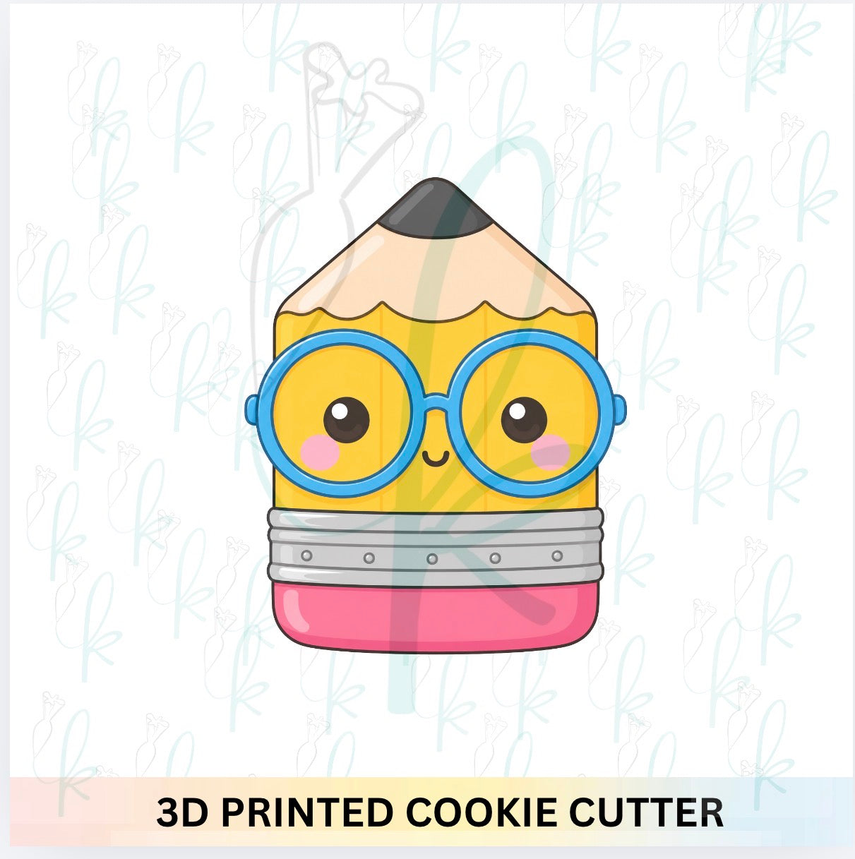 Nerdy Pencil Cookie Cutter