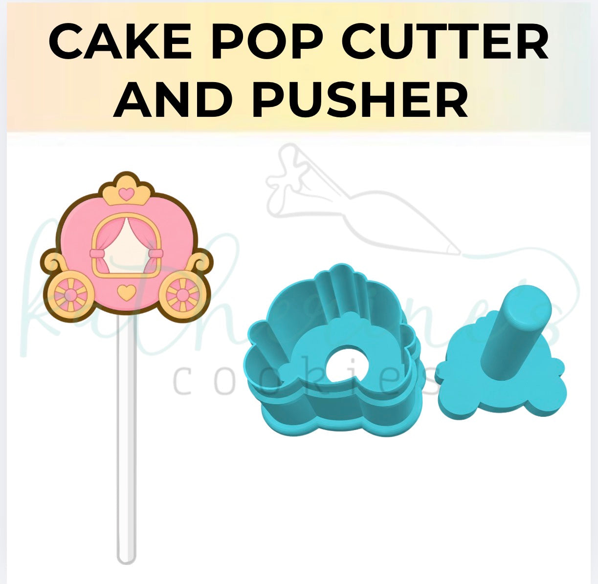 Carriage- Cake Pop Cutter and Pusher